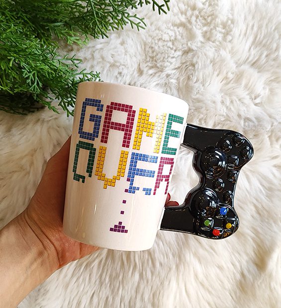 Mug Game Over * Control Negro