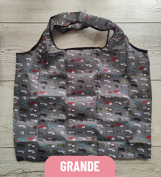 Bolsa Plegable Grande Gatos Largos
