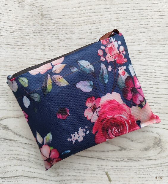 Bolsa Plegable Grande Flores G.