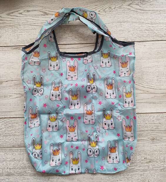 Bolsa Plegable Mediana Conejito Corona