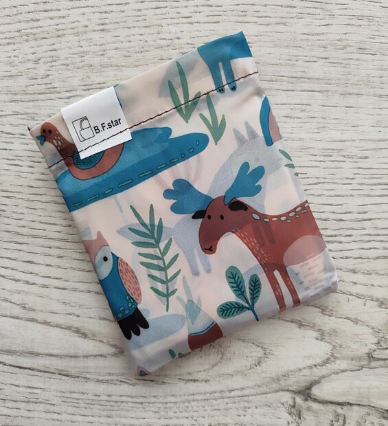 Bolsa Plegable Mediana Animales Salvajes