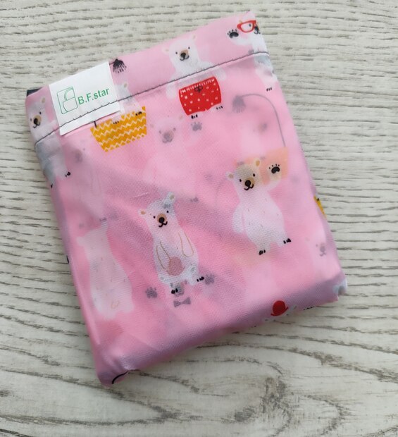 Bolsa Plegable Mediana Oso Polar
