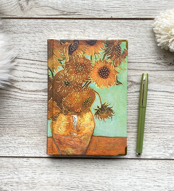 Libreta Van Gogh Sunflowers
