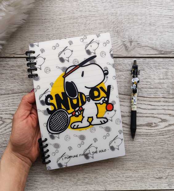 Cartilla Argollada Snoopy Fortune