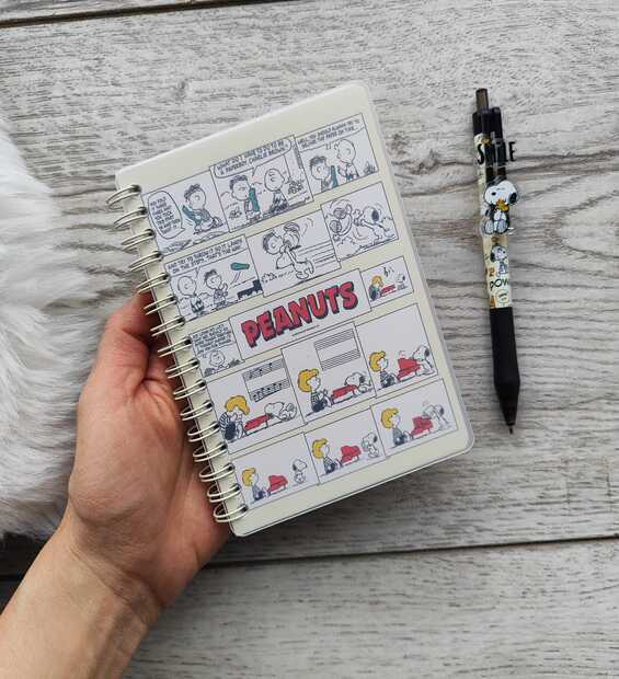 Libreta Argollada Snoopy Comic