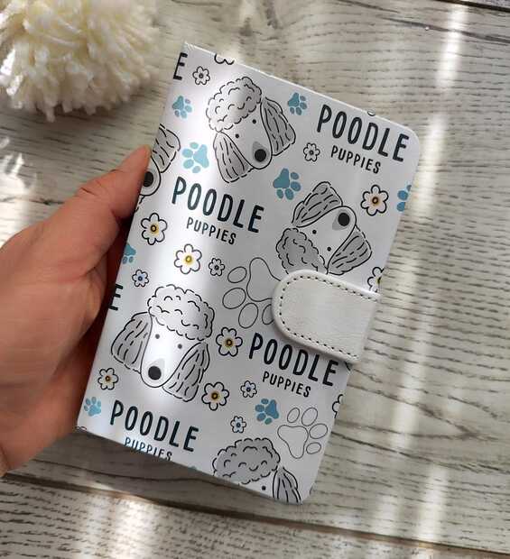 Libreta Correa Perritos Poodle