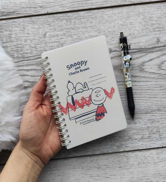 Libreta Argollada Snoopy * Charlie Brown