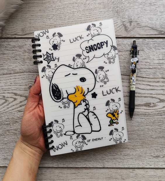Cartilla Argollada Snoopy Energy