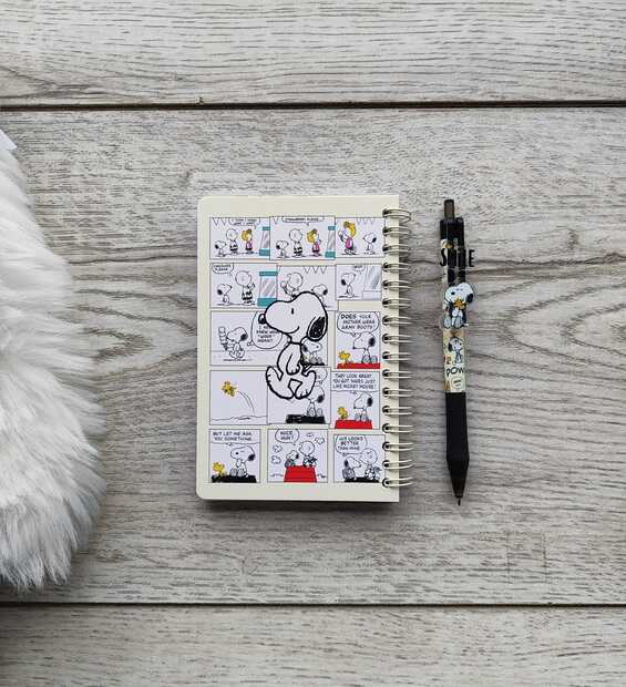 Libreta Argollada Snoopy Comic