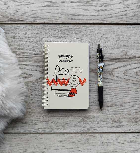 Libreta Argollada Snoopy * Charlie Brown