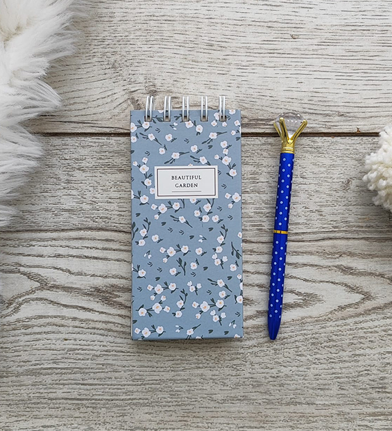 Mini Libreta Gris