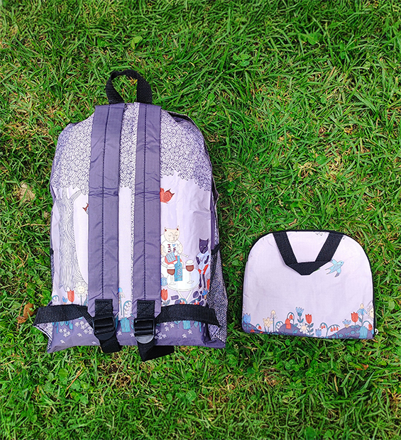 Maleta Plegable Gatos Silvestres