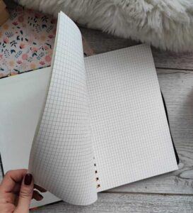Cuaderno Argollado Grande Flores