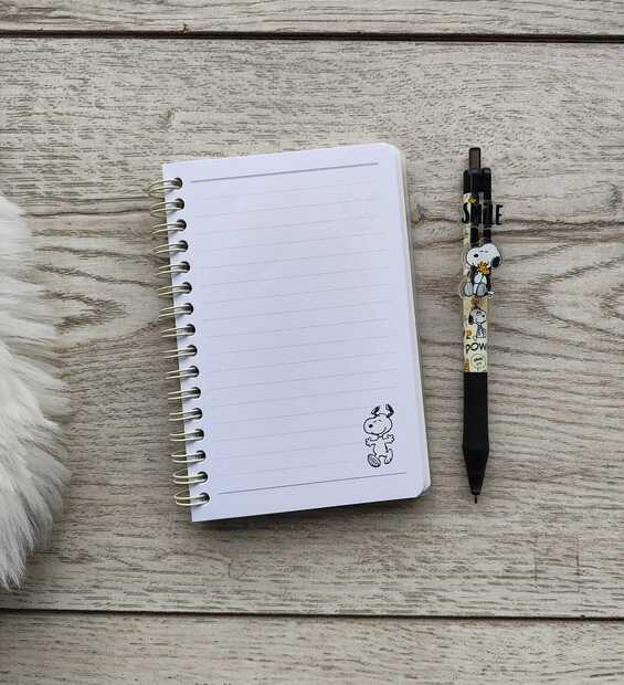 Libreta Argollada Snoopy Comic