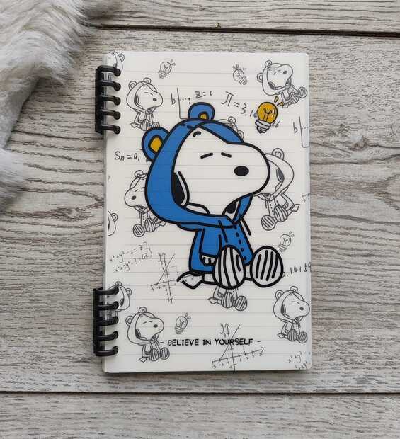 Cartilla Argollada Snoopy Energy