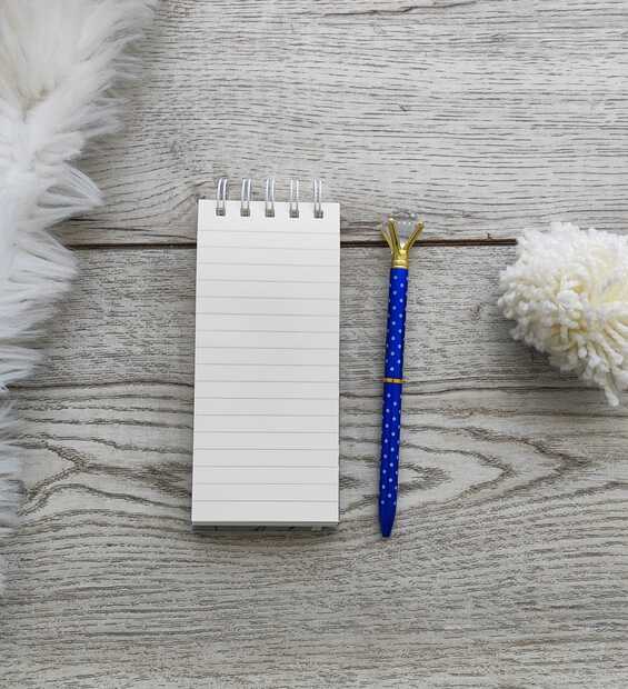 Mini Libreta Flores Gris