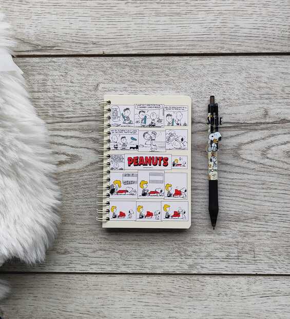 Libreta Argollada Snoopy Comic