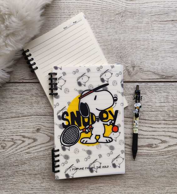 Cartilla Argollada Snoopy Fortune