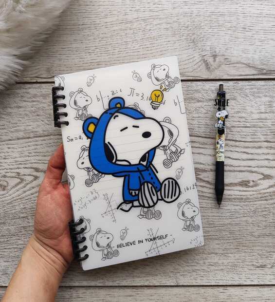 Cartilla Argollada Snoopy Believe
