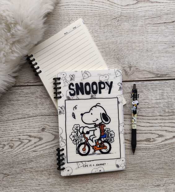 Cartilla Argollada Snoopy Journey