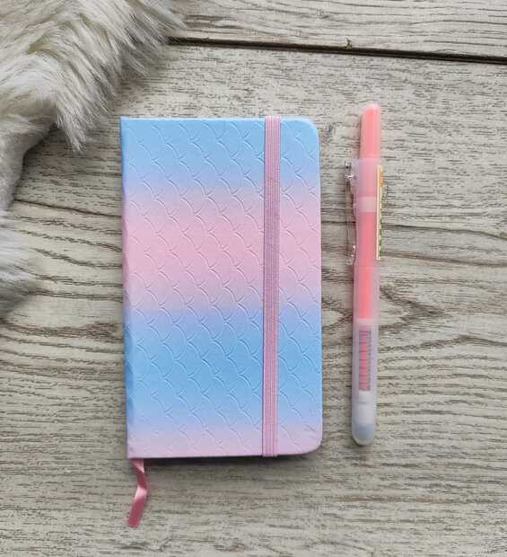 Mini Libreta Degradé Lila