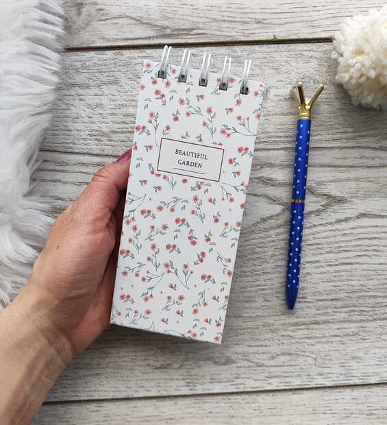 Mini Libreta Flores Colores