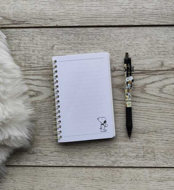 Libreta Argollada Snoopy * Charlie Brown