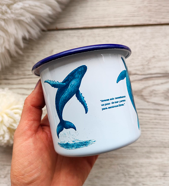 Taza Ballenas