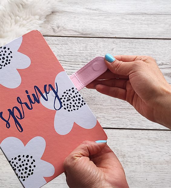 Libreta Broche Rosa * Spring