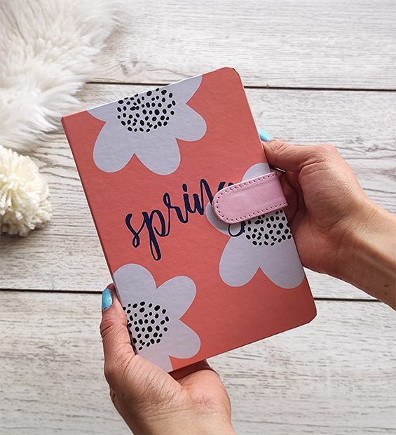 Libreta Broche Rosa * Spring