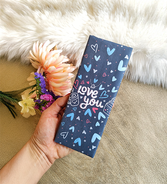 Barra Chocolate Mensaje * Love You