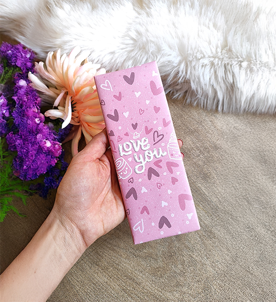 Barra Chocolate Mensaje * Love You