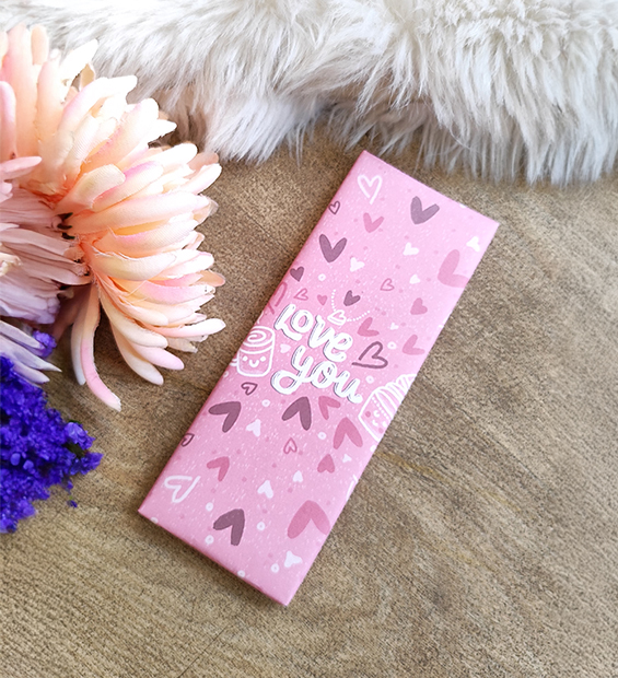 Barra Chocolate Mensaje * Love You