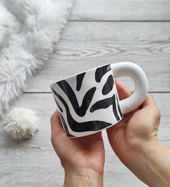 Mug Animal Print * Cebra