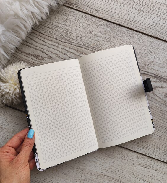 Libreta Cute Cat Negra * Gatos